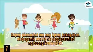 ARALING PANLIPUNAN02L31: Pakikiisa Ko para sa Kaunlaran ng Aking Lalawigan (Unang Bahagi)