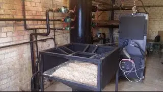 Установка твердотопливного котла в Минске