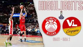 Olimpia Milano - Pesaro Gara 2: gli Highlights