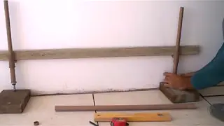 Como fazer suporte para régua, passo a passo.