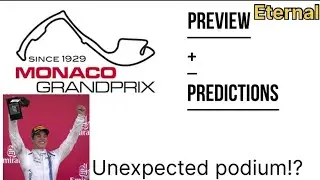 2024 MONACO GP- PREVIEW AND PREDICTION|Unexpected and interesting?