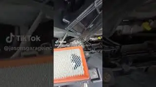 critter ate my air filter and the car wont run now @jasonsgarageinc #automobile #mechanic #rv