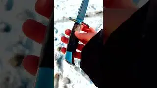 финка НКВД ИЗ дамасской стали