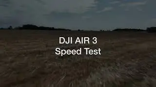 DJI Air 3   Speed Test   4K