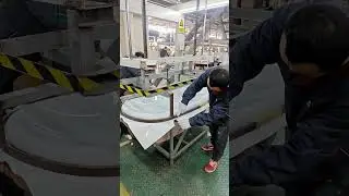 first step of fiberglass acrylic bathtub making