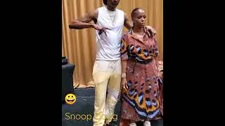 American rapper Snoop Dogg and his wife Shante spotted vibing to Burna Boy hit song 'Ye' #shorts