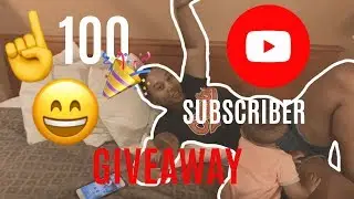 WE REACHED 100 SUBSCRIBERS | OUR FIRST GIVEAWAY