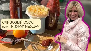 СЛИВОВЫЙ СОУС/КОГДА ВСЁ ПОШЛО НЕ ТАК, А ПОЛУЧИЛОСЬ ЕЩЁ ЛУЧШЕ