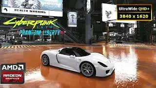 Cyberpunk 2077 GITS 2.7 SDR, Rasterization Only, Native Ultrawide 1620p | Radeon 7900XTX