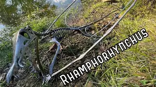 Making Rhamphorhynchus Steel Sculpture
