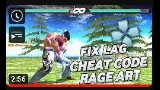 Solve the problem of crashes of the cheat code in the Tekken ppsspp Download link in the description