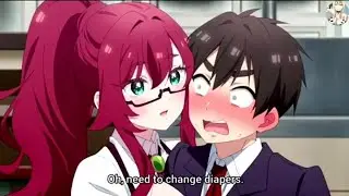 Giantess kuzuri senpai in Anime 