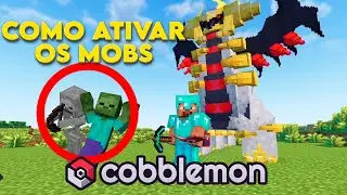 COMO ATIVAR OS MOBS E A FOME NO COBBLEMON DO MINECRAFT OU COBBLEVERSE