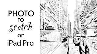 Photo to Sketch - Affinity Photo IPad Pro Tutorial