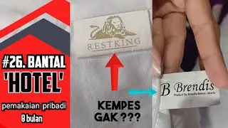 Review lanjutan bantal hotel terbaik, micro fiber & nano fiber, Restking, Brendis & Clarissa