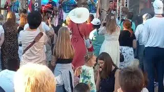 Афро-Кубинская группа Afrock на фестивале Музыки мира.Спб Afro Cuban music Afrock festival in Russia