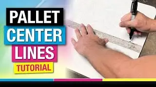 How to Create Screen Printing Pallet Center Lines