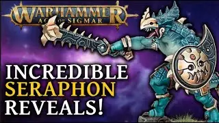 NEW SERAPHON REVEALED! Slann, Sauraus and Raptors!