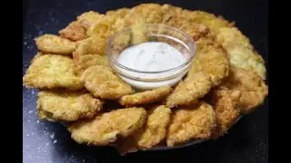 DOVLECEI PANE || FRIED ZUCCHINI