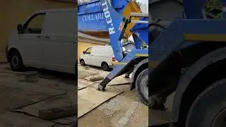 Skip collection✅💯 #construction #skip #waste