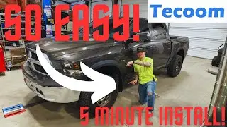 5 Minute Mud Flap Install! Ram 1500
