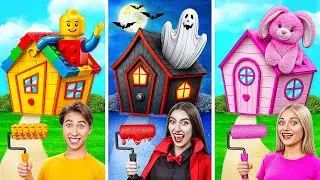 Eine Farbige Haus Challenge | Verrückte Challenge von Multi DO