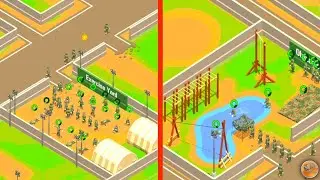 IDLE ARMY BASE EVOLUTION!!!!GAMEPLAY!!!!MAX ALL!!!!MAX LEVEL`S!!!!