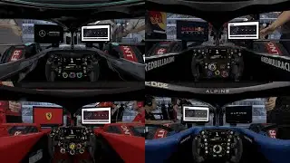 F1 2021: Engine sound at the pit lane