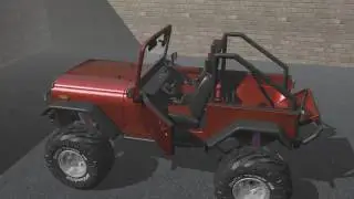 3ds Max Buggy Model