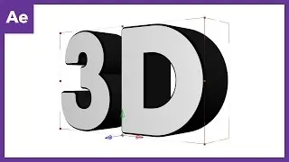 3D TEXT on After Effects CC (Tutorial in 5 minutes)