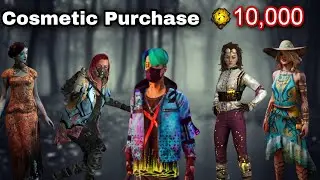 DeadbyDaylight; Spending 10k auric cells on cosmetics