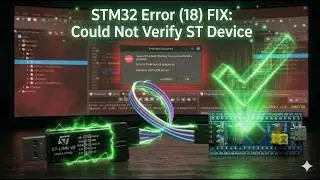 STM32 Error (18) FIX: Could Not Verify ST Device (Clone Bypass + 2026 Workflow) 🛠️ | HARD-C
