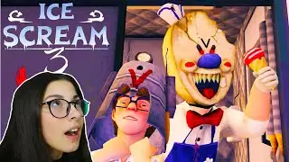 THE MYSTERIOUS ICE CREAM MAN IS BACK! NEW GAME! | ICE SCREAM HORROR NEIGHBORHOOD 3