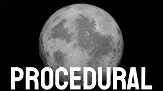 Procedural Moon | Blender