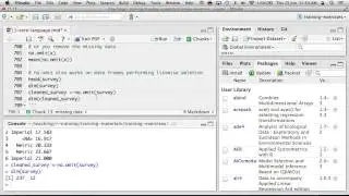 2.1: Packages, Summary Statistics - Introduction to R Workshop