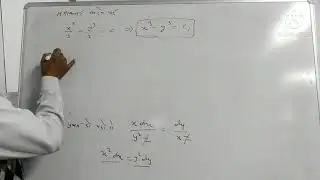 B.Sc.Part II Simultaneous Differential equation