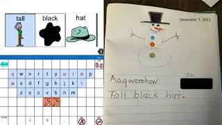 Independent Writing with an Alternative Pencil
