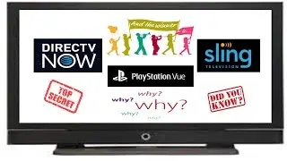 PlayStation Vue, DirecTVnow, or SlingTV and The Winner is and Why