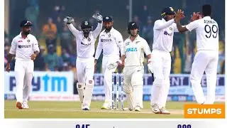 India Vs New Zealand 1st Test Day 5 Match Analysis|Match Drawn|The Lalloo Sports|
