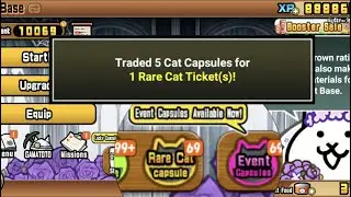 Battle Cats How to farm FREE Rare Tickets? No Glitch! Free to Play! F2P! [Beginner Guide]