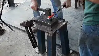 Slot Punch PART 1 @BrianBrazealBlacksmith