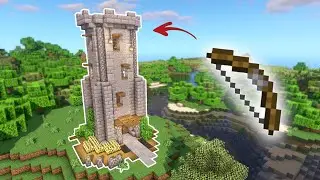 How To Build a Castle Tower | Minecraft Tutorial