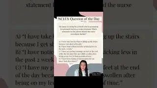 NCLEX QOTD Pt. ￼34: Maternal￼