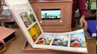 Wedding Album Box LED Screen Display +91 81255 40589