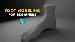 Foot Modeling | Autodesk Maya  2022 | for Beginners |
