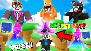 Find The NEW *MAGIC SECRET HAT* in CLICKER SIMULATOR 😱Winner Gets INSANE PRIZE RAINBOW SECRET 70No+