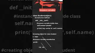 Oops concept | types of variable inside class | python series -08 | zero to hero course |