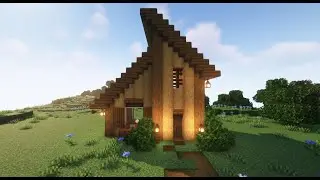 The Best and Simple STARTER House in Minecraft
