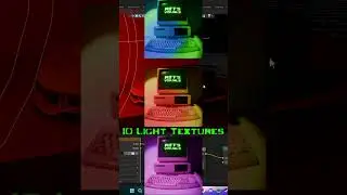 Colours Light Pack For Blender  #cgi #vfxshorts #blender #3danimation