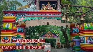 Kantabaunsuni Temple Damanjodi koraput | ମାଁ   କଣ୍ଟା ବାଉଁସୁନି ମନ୍ଦିର | koraput vlog| backpacker Amit